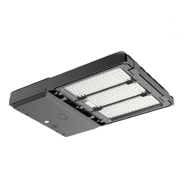 Selectable watt 120/277 volt CCT Selectable Black LED Area Light Fixture