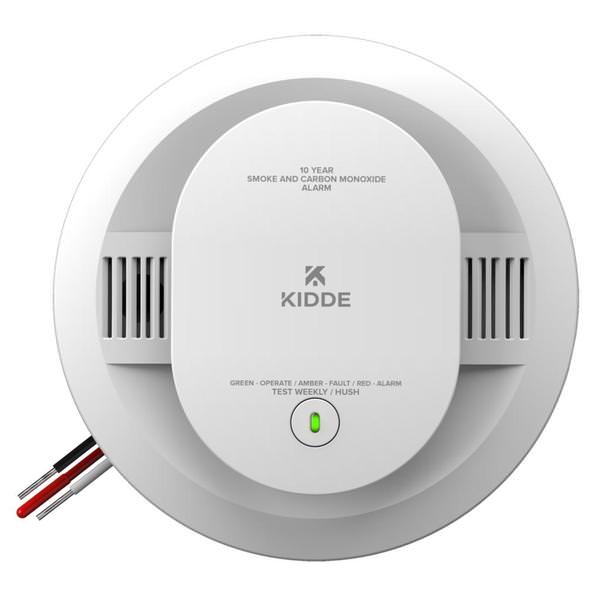 Battery Operated Photoelectric Voice Alerts Kidde Smoke / Carbon Monoxide Alarm