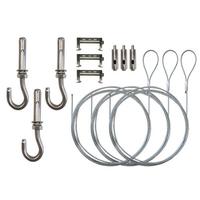 Litetronics 8' Vapor Tight Suspension Mount Kit