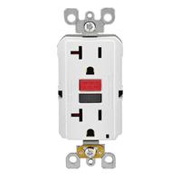 Leviton 20 Amp 125 volt White Receptacle Outlet