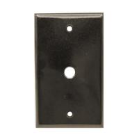 Leviton 1-Gang Cable Receptacle Wall Plate