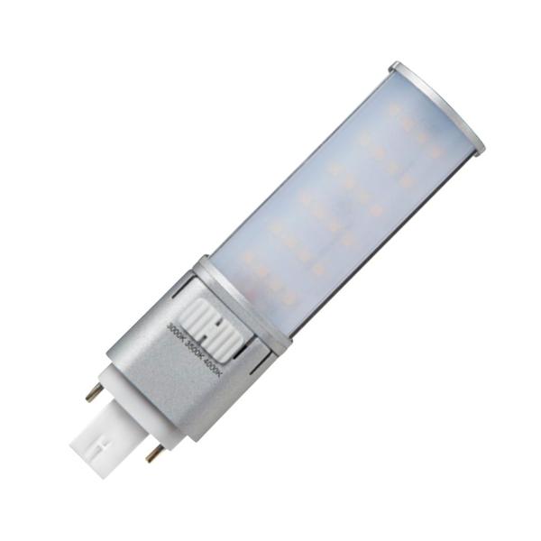 7 watt 120/277 volt 2-Pin Base CCT Selectable LED Light Bulb