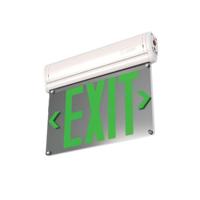 Lithonia Lighting 3.6 watt 120/277 volt Green Lettered Edge-Lit LED Exit Sign