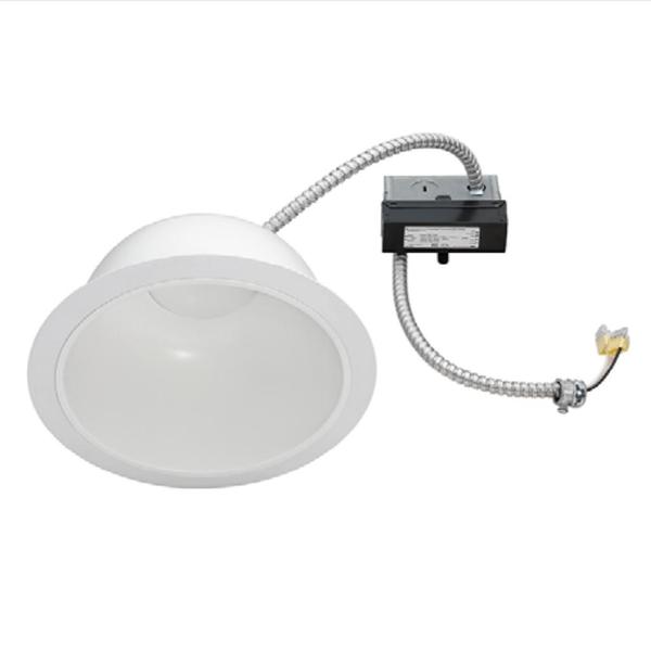 8" 27 watt 120/277 volt 3500K Neutral White LED Recessed Downlight