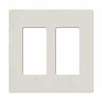 Lutron 2-Gang Satin
