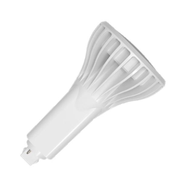 17 watt 120/277 volt 2-Pin Base 3500K Neutral White LED Light Bulb