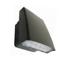Morris Selectable watt 120/277 volt CCT Selectable Slim Line Bronze LED Wall Pack