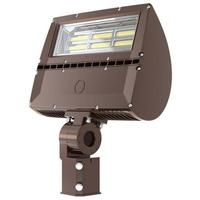 Morris 150 watt 277/480 volt 5000K Daylight Bronze Dimmable LED Flood Light
