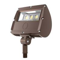 Morris 20 watt 120/277 volt 3000K Natural White Bronze LED Flood Light