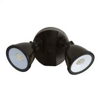 Morris 2 Light 24 watt 120 volt CCT Selectable Bronze LED Security Light