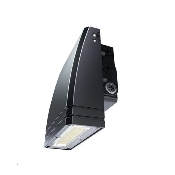 Selectable watt 120/347 CCT Selectable Black LED Wall Pack Light Fixture
