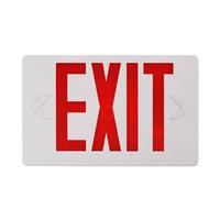 Nicor 12" 1.6 watt 120/277 volt LED Slim Exit Sign