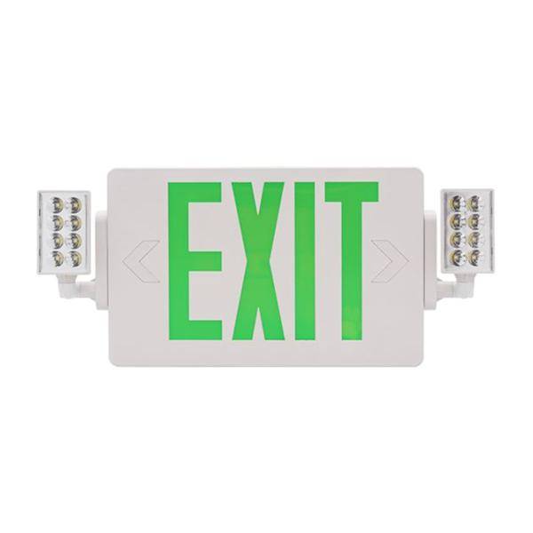17" 3.3 watt 120/277 volt LED Exit Sign Emergency Light