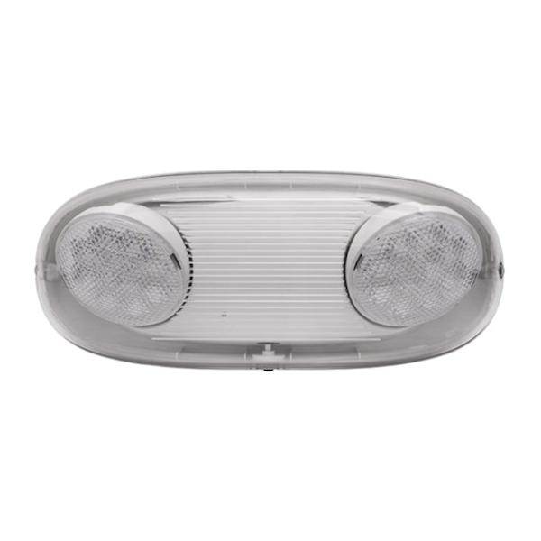 1' 2.4 watt 120/277 volt White LED Emergency Light