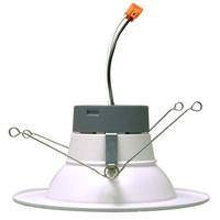 Nicor 5"-6" 13 watt 120 volt 3000K Cool White Dimmable LED Recessed Downlight 