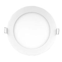 Nicor 6" 11 watt 120 volt 4000K Cool White Black Round White LED Recessed Downlight