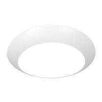 Nicor 4" 11 watt 120 volt CCT Selectable Round Black LED Downlight
