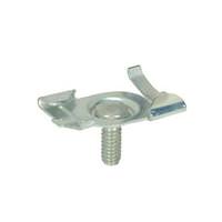 Nuvo Lighting 1.5" Metal Drop Ceiling T-Bar Track Clip (4 Pack)