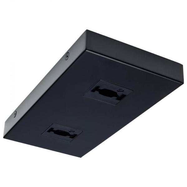 Black Rectangular Double Monopoint Adapter