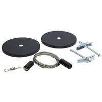 Nuvo Lighting Black Track Suspension Aircraft Cable