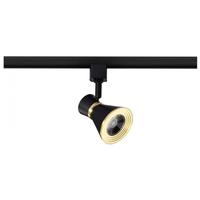 Nuvo Lighting 12 watt 120 volt 3000K Natural White Matte Black / Brushed Brass LED Track Head