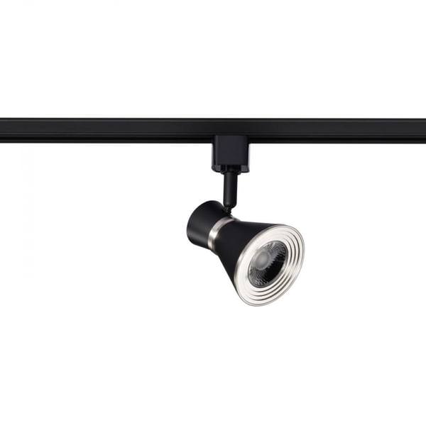 12 watt 120 volt 3000K Natural White Matte Black / Brushed Nickel LED Track Head