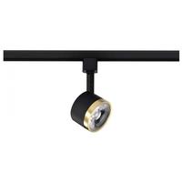 Nuvo Lighting 12 watt 120 volt 3000K Natural White Matte Black / Brushed Brass LED Track Head