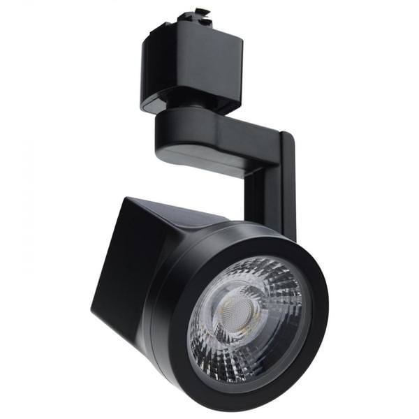 12 watt 120 volt 3000K Natural White Black LED Track Head