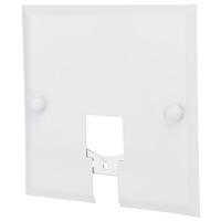 Nuvo Lighting White Canopy Current Limiter Track Plate