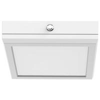 Nuvo Lighting 7" 11 watt 120 volt CCT Selectable White Square Blink Pro Battery Backup