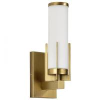 Nuvo Lighting 1 Light 120 volt Natural Brass Indoor Vanity Light Fixture