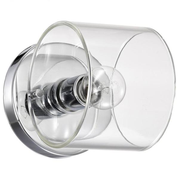 1 Light 120 volt Polished Nickel Vanity Light Fixture