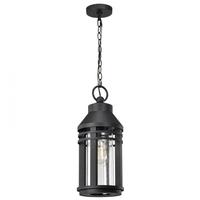 Nuvo Lighting 1 Light 120 volt Matte Black Hanging Lantern