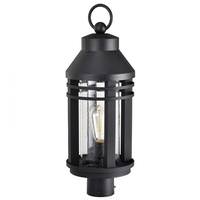 Nuvo Lighting 1 Light 120 volt Matte Black Post Top Lantern
