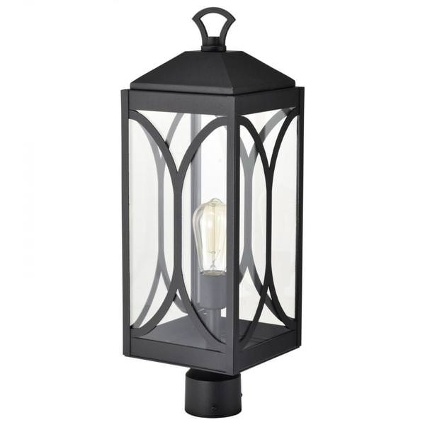 1 Lamp 120 volt Matte Black