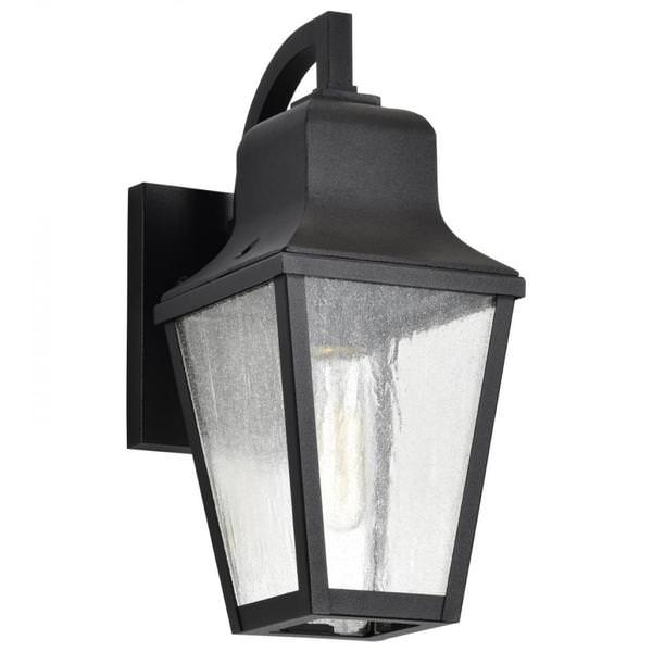 1 Light 120 volt Matte Black Wall Lantern
