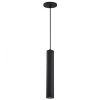 Nuvo Lighting 12 watt 120 volt 3000K Natural White Matte Black Century Indoor LED Pendant Light Fixture