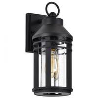 View 1 Lamp 120 volt Matte Black Outdoor Wall Lantern