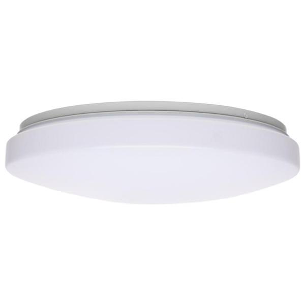 14" 20 watt 120/277 volt CCT Selectable White LED Flush Mount Fixture