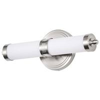 Nuvo Lighting 13" 13 watt 120 volt - 3000K Natural White Brushed Nickel Kagen LED Vanity Light Fixture