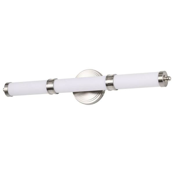 25" 26 watt 120 volt 3000K Natural White Brushed Nickel Kagen LED Vanity Light Fixture