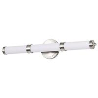 View 25" 26 watt 120 volt 3000K Natural White Brushed Nickel Kagen LED Vanity Light Fixture