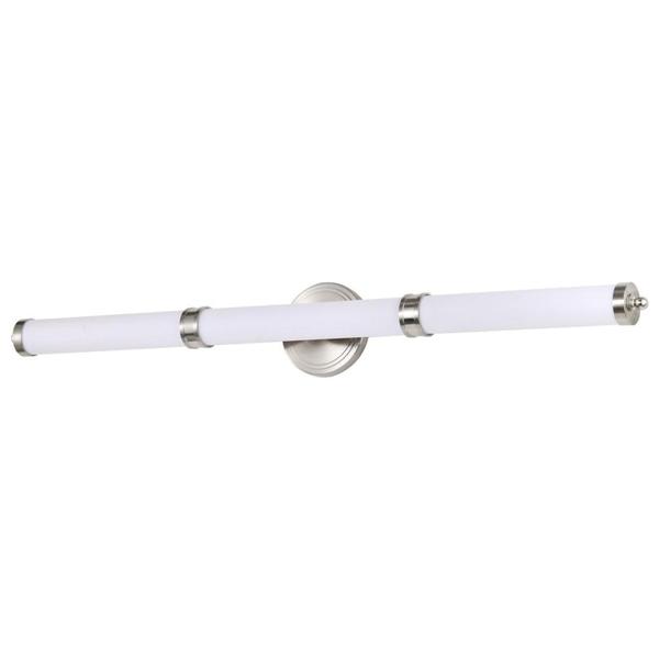 37" 39 watt 120 volt 3000K Natural White Brushed Nickel Kagen LED Vanity Light Fixture