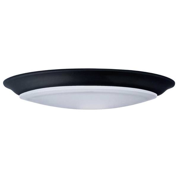10" 16 watt 120 volt CCT Selectable Black Indoor LED Disk Light