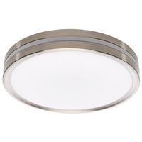 Nuvo Lighting 11" 24 watt 120 volt CCT Selectable Brushed Nickel LED Flush Mount Fixture with Nightlight 