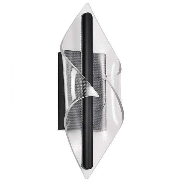 18" 24 watt 120 volt Matte Black LED Wall Sconce
