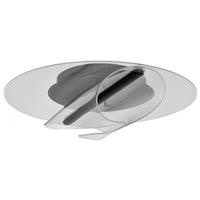 Nuvo Lighting 18" 24 watt 120 volt 3000K Natural White Matte Black LED Flush Mount Fixture