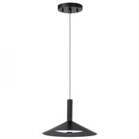 Nuvo Lighting 18 watt CCT Selectable Matte Black LED Pendant 