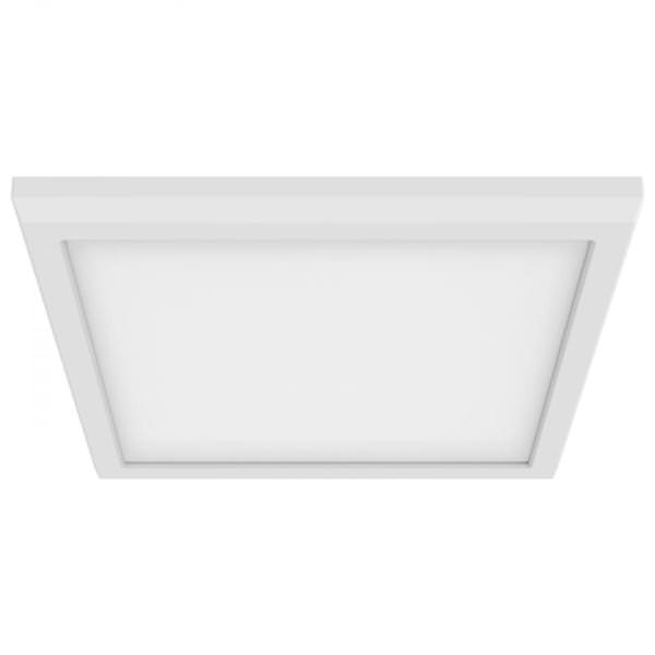 9" 13 watt 120/277 volt 3000K Natural White Square LED Flush Mount Fixture