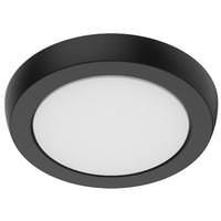 Nuvo Lighting 5" 8 watt 120 volt CCT Selectable Black LED Flush Mount Light Fixture